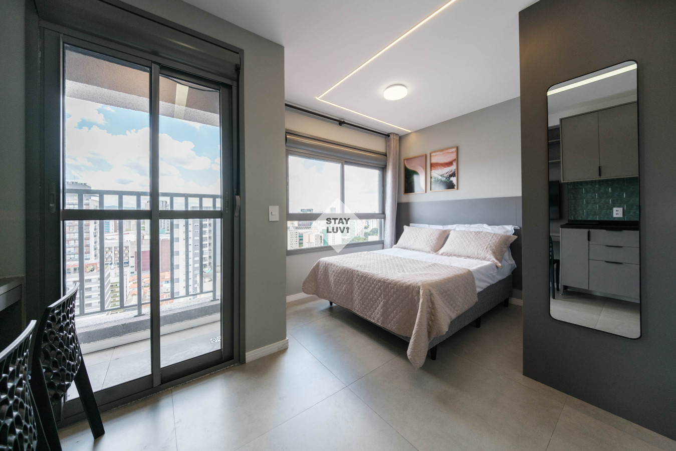 Studio mobiliado para temporada em Perdizes, São Paulo, foto 3