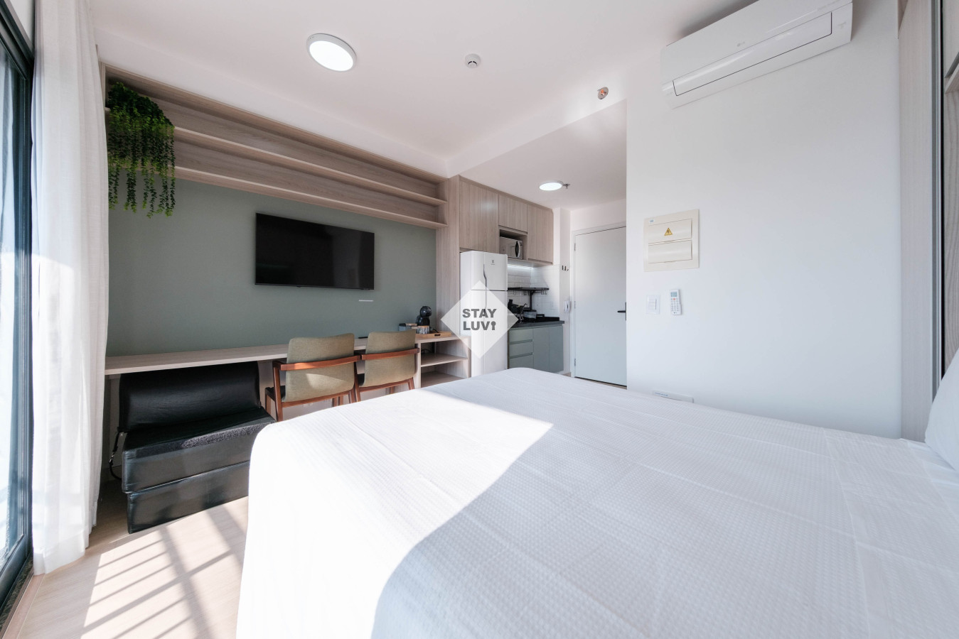 Studio mobiliado para temporada em Santo Amaro, São Paulo, foto 4