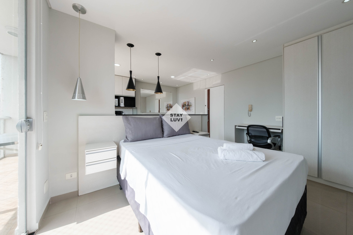 Studio de 1 quarto mobiliado para alugar em Vila Augusta, São Paulo, foto 6
