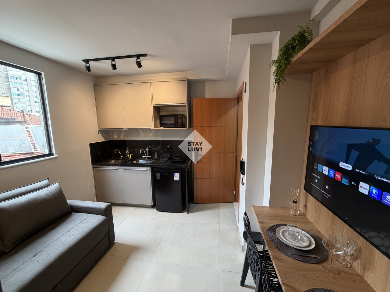 Studio mobiliado para temporada em Cruzeiro, Belo Horizonte, foto 3