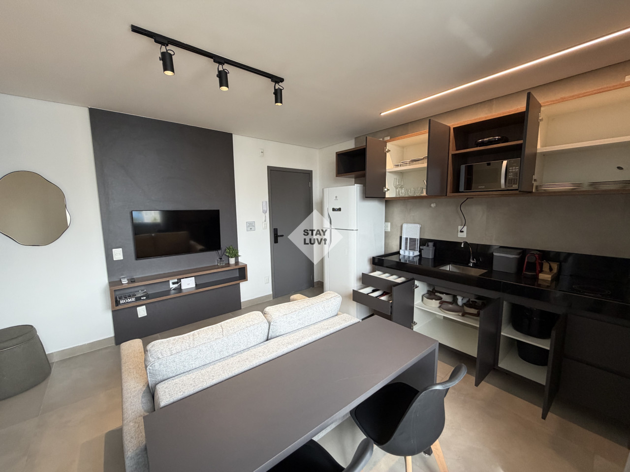 Studio mobiliado para temporada em Lourdes, Belo Horizonte, foto 4