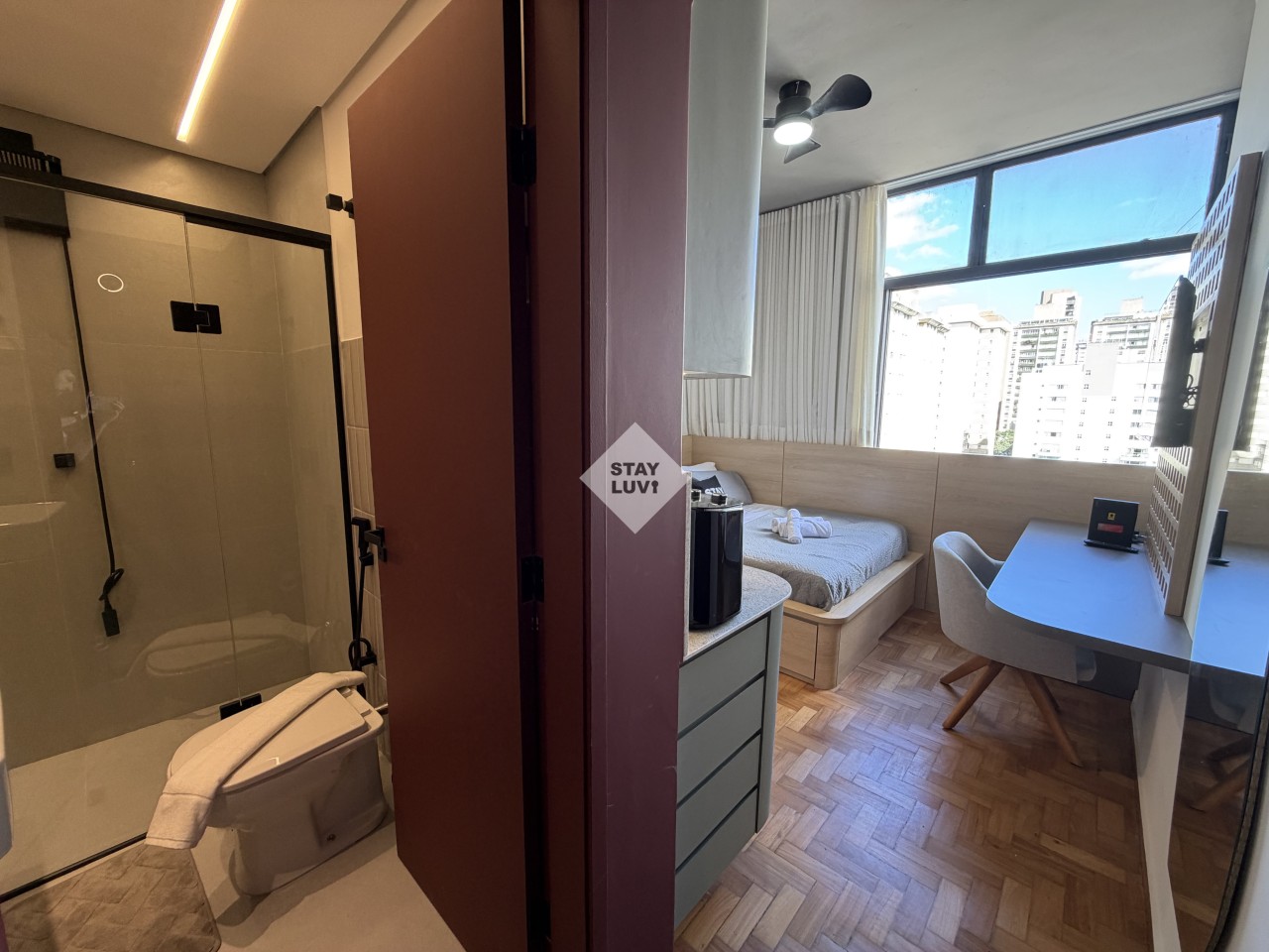 Studio de 1 quarto mobiliado para alugar em Santo Agostinho, Belo Horizonte, foto 2