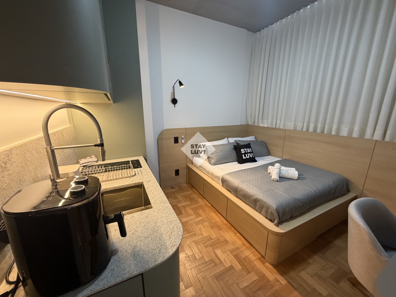 Studio de 1 quarto mobiliado para alugar em Santo Agostinho, Belo Horizonte, foto 4