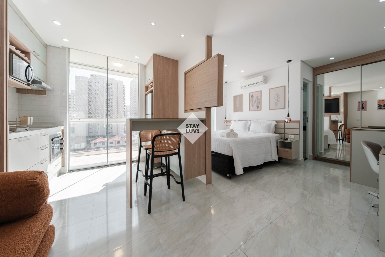 Apartamento mobiliado para temporada em Vila Augusta, São Paulo, foto 2