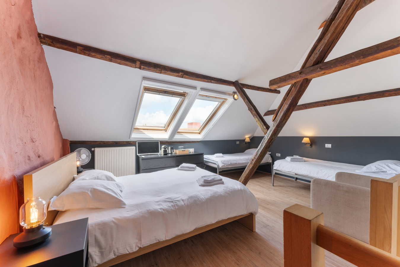 Amazing loft in historical house — The Lake Suites Bruges