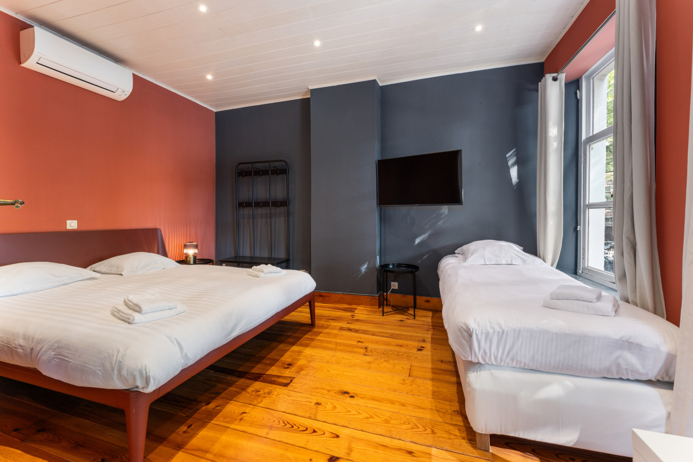 Room with view on old city square — The Lake Suites Bruges