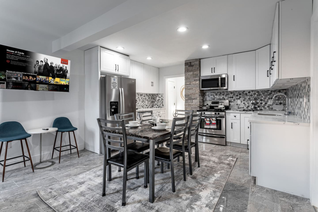 Ultra Modern 4br-2ba-9beds | Ewr | Nyc | Parking - 貝永