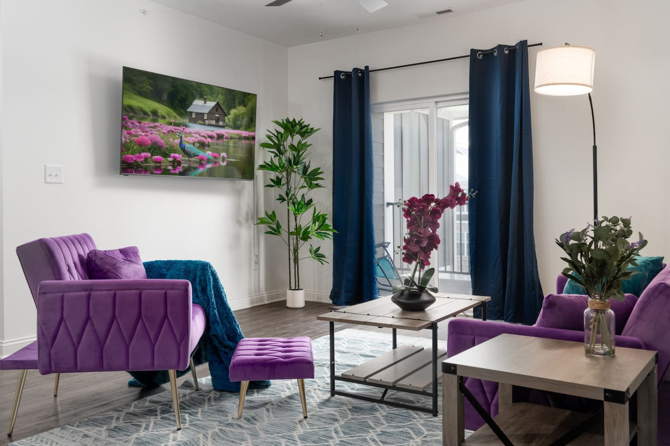 20 mins DT | Sleeps 5 | Purple Rain Spacious Gym