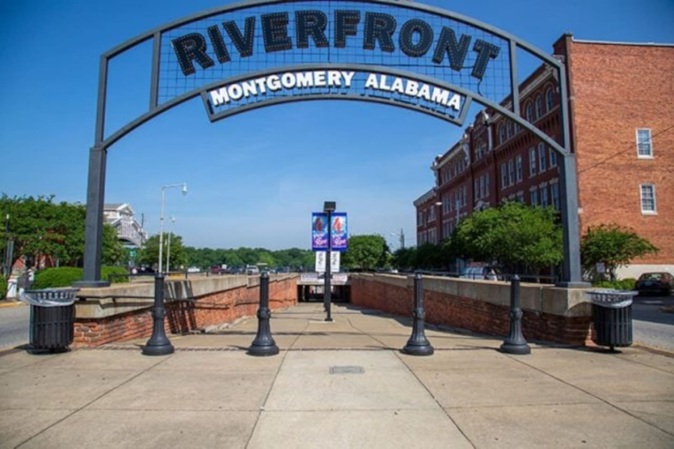Montgomery's Riverfront and the Riverwalk along the Alabama River are under 20 minutes away.