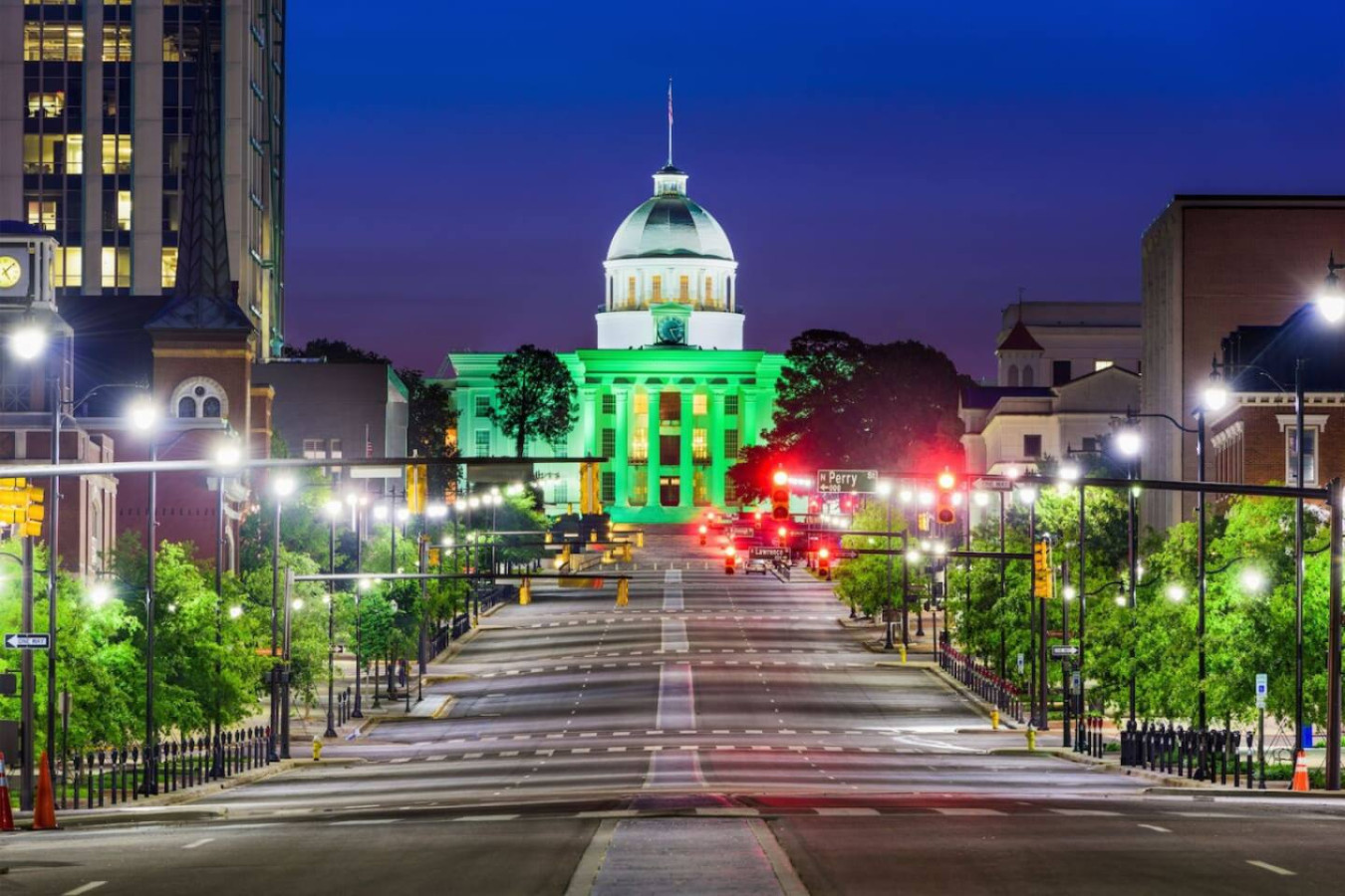 Under 20 minutes from Whispering Oaks, the Alabama State Capitol in downtown Montgomery marks where the Selma to Montgomery march ended in 1965.