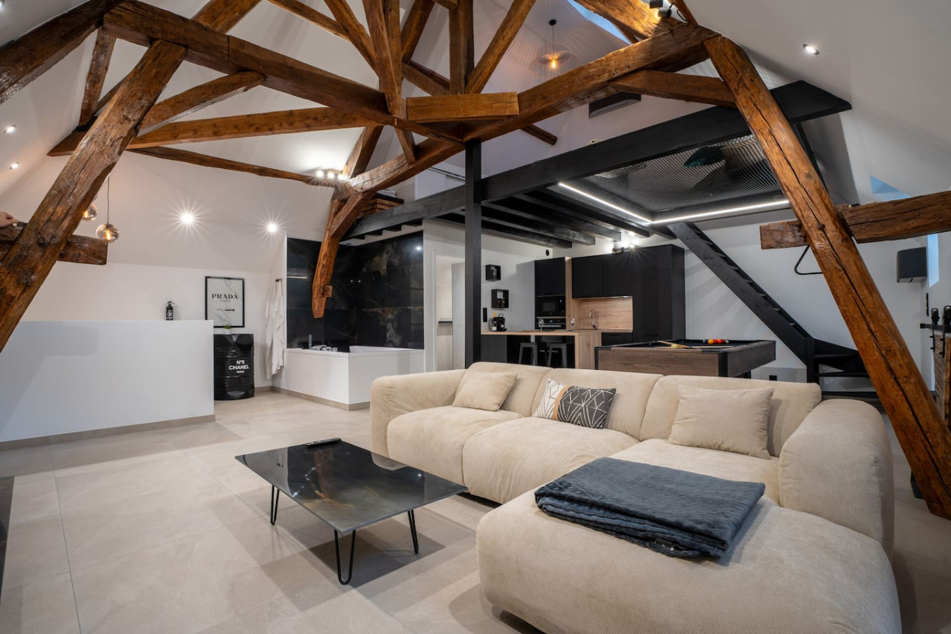 Loft avec spa à Buxy