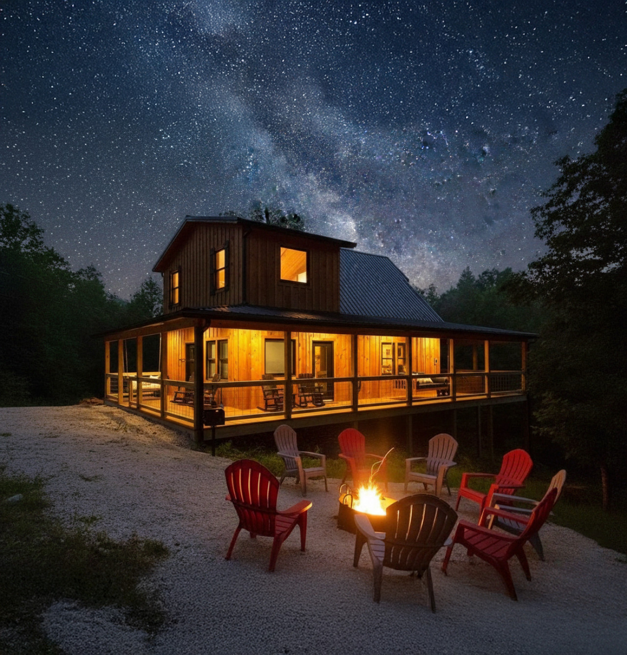 Red River Gorge Lazy Squirrel Hottub Firepit Wi-Fi