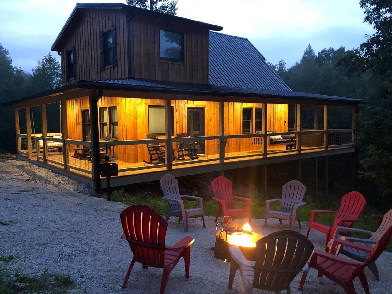 Luxury 5 Cabins in Red River Gorge Hot Tubs, Wi-Fi