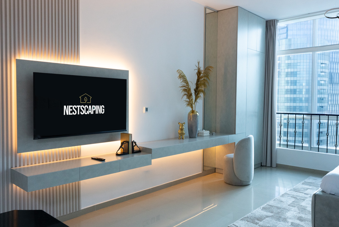 The Skyline Residence - large studio