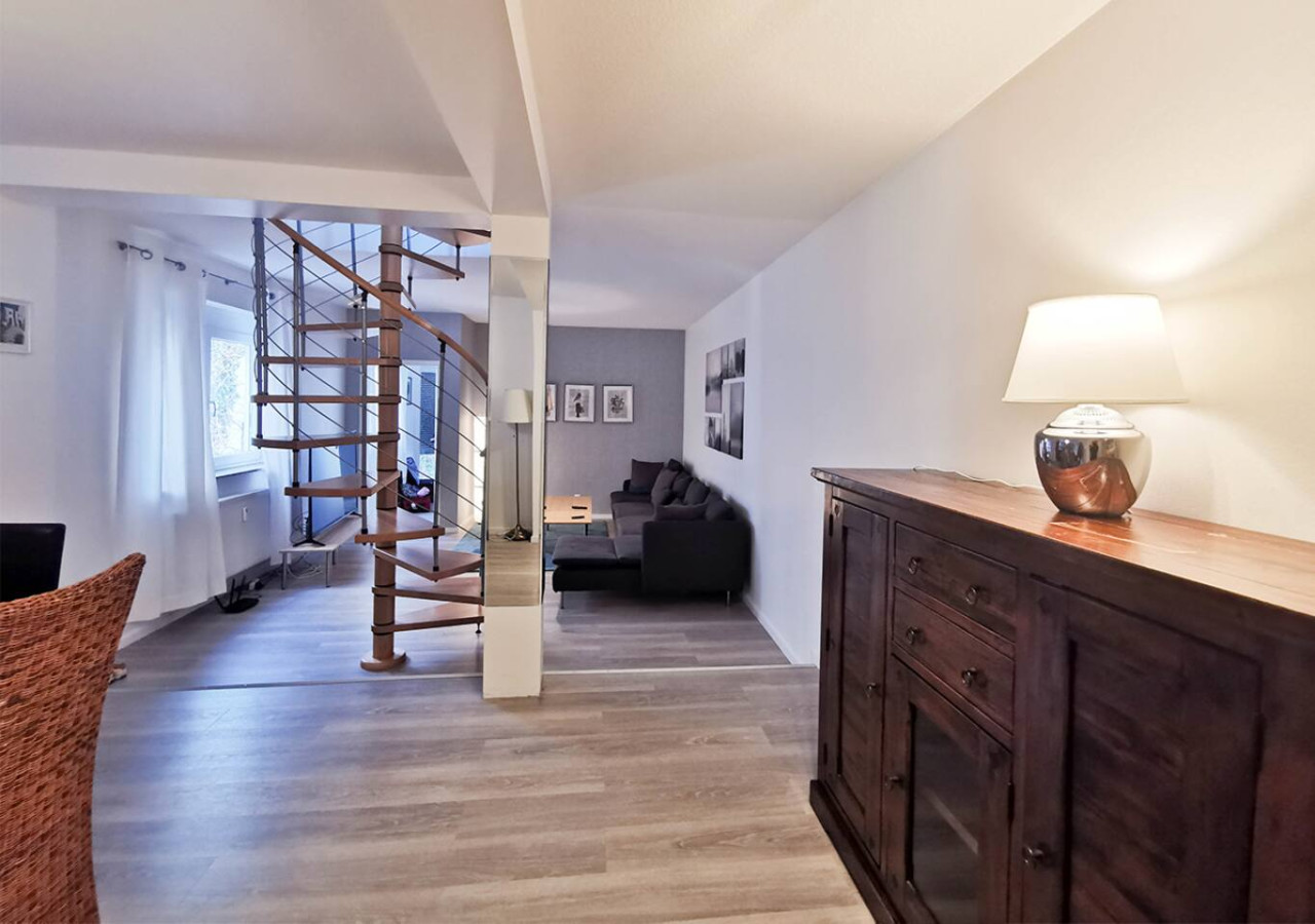 Duplex-Apartment CF12 mit Klimaanlage am Bismarckplatz Heidelberg