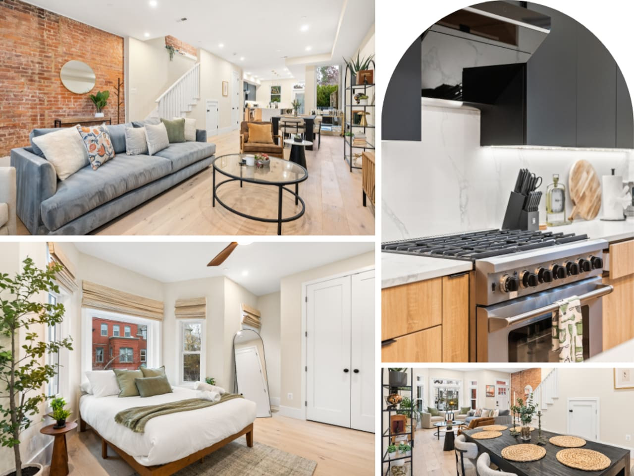 Spacious Rooftop Deck And Dual Kitchens - Elegant Family Retreat - Washington D.C., DC