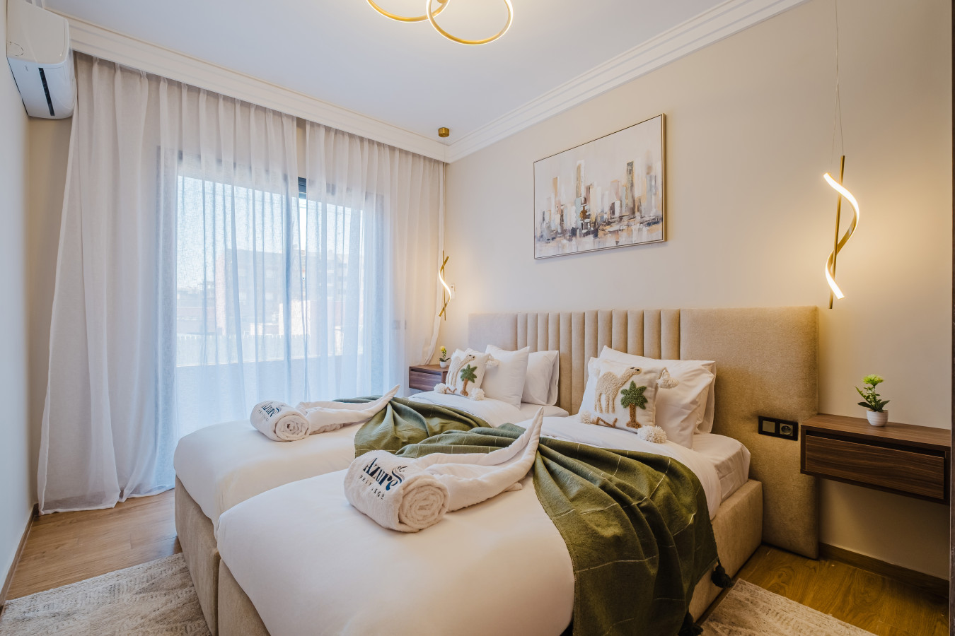 3BR Luxury Stay • Pool View • Near M Avenue & Rail