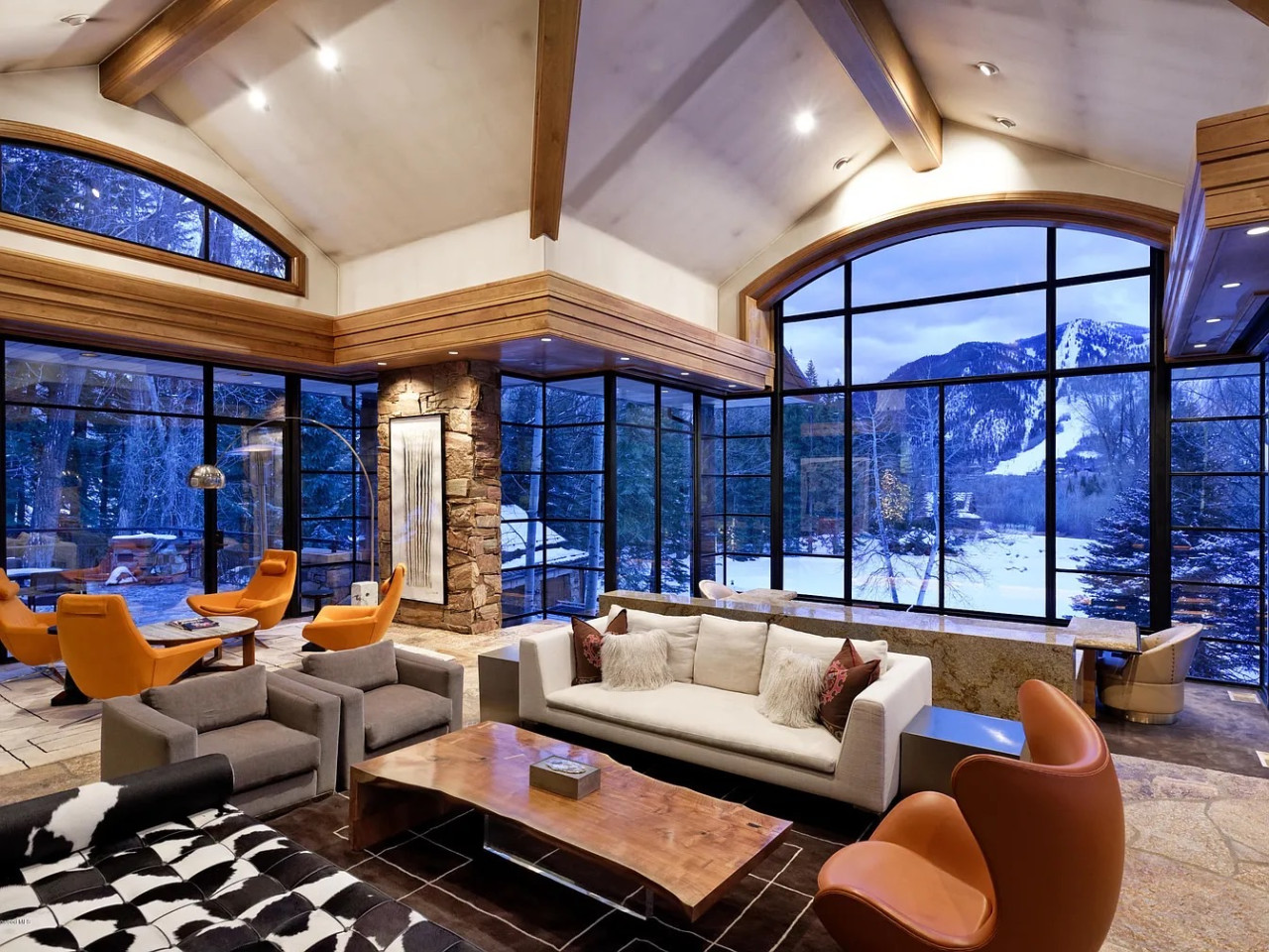 $55 Million Aspen Estate with view of Aspen Mountain