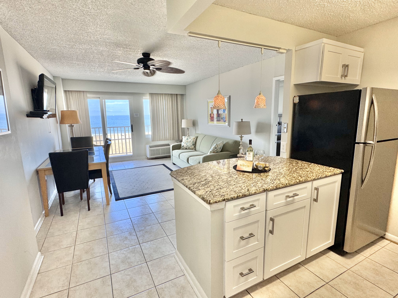 Unit 302 - Oceanfront 2 Bedroom Overlooking Beach!