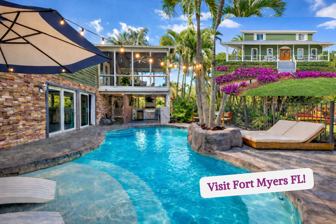 Elite Living | Kayak | Joy Pool | Outdoor Kitchen!