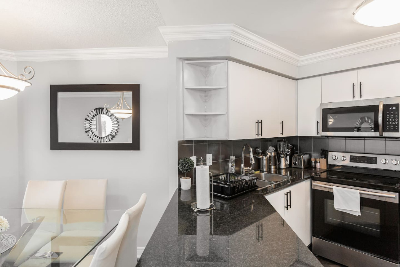 Sky Retreat | 2BR-2BA High Floor | 180° City View photo 12
