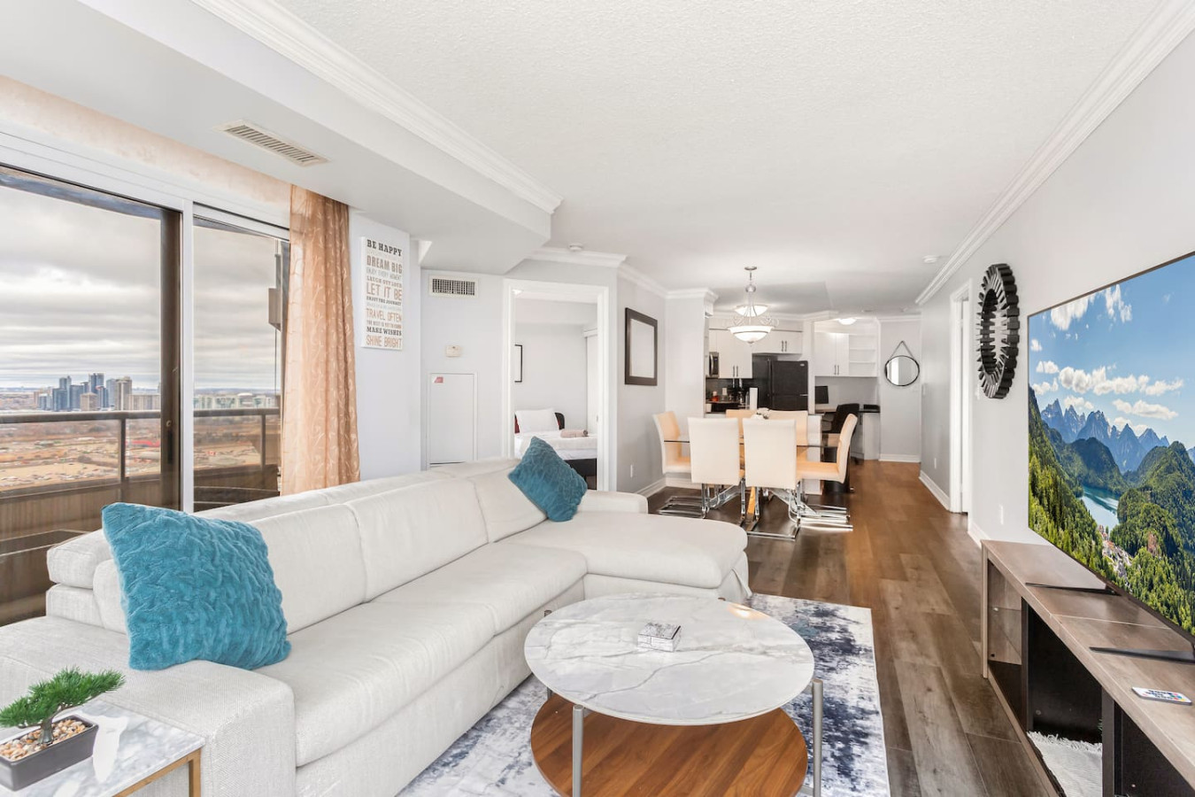 Sky Retreat | 2BR-2BA High Floor | 180° City View photo 40