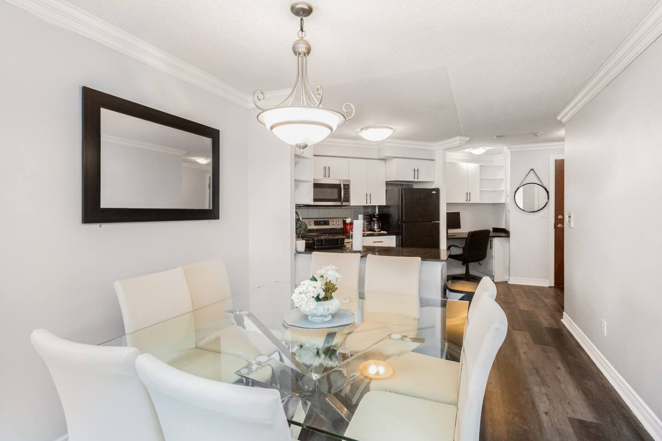 Sky Retreat | 2BR-2BA High Floor | 180° City View photo 34