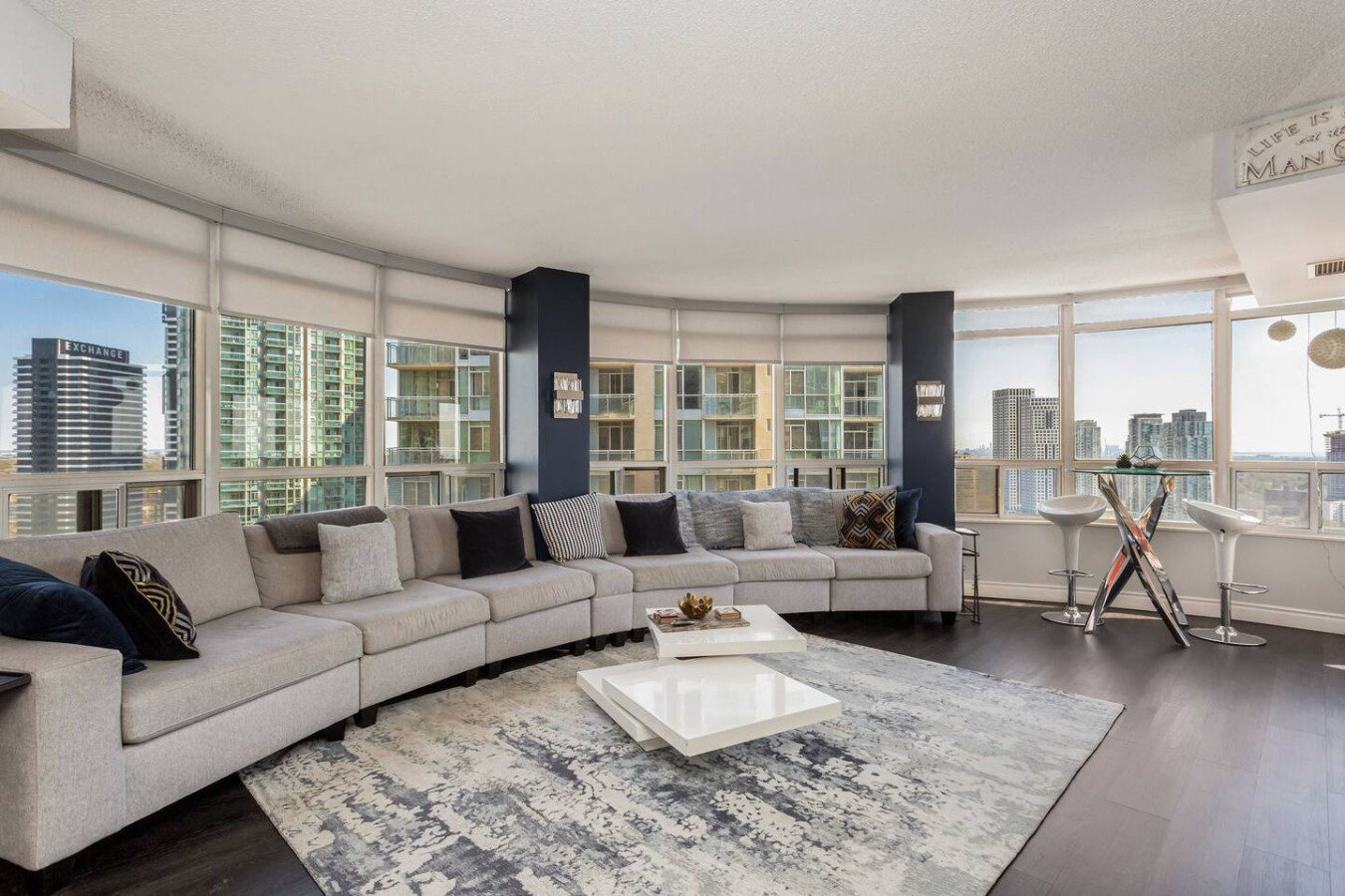 Luxury 2BR+Den | Steps from SQ1 | Panoramic Views! photo 43