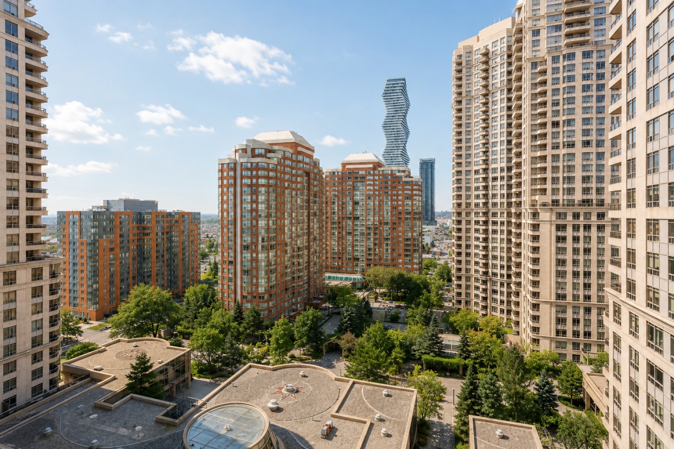 High-End 2BR/2BA Condo-Steps to Square One Mall — furnished suite photo 5 in Mississauga