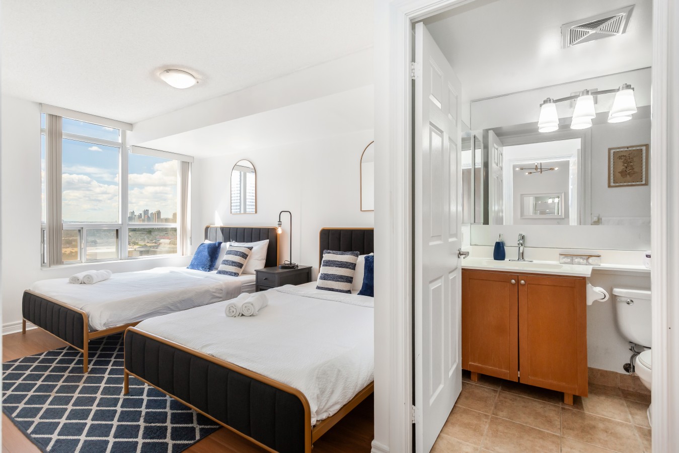 City Retreat | 2BR 2BATH | Sleeps 8 | Free Parking — furnished suite photo 49 in Mississauga