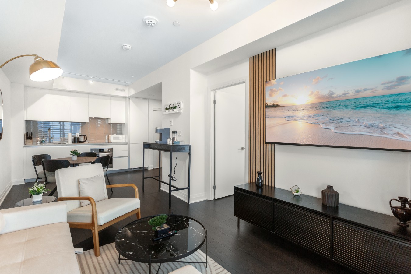 Luxury Skyline Condo | Pool • Gym • Steps to SQ1 — furnished suite photo 34 in Mississauga