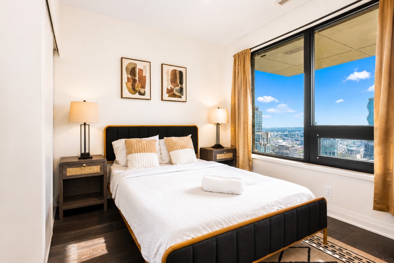 Luxury Skyline Condo | Pool • Gym • Steps to SQ1 — furnished suite photo 10 in Mississauga