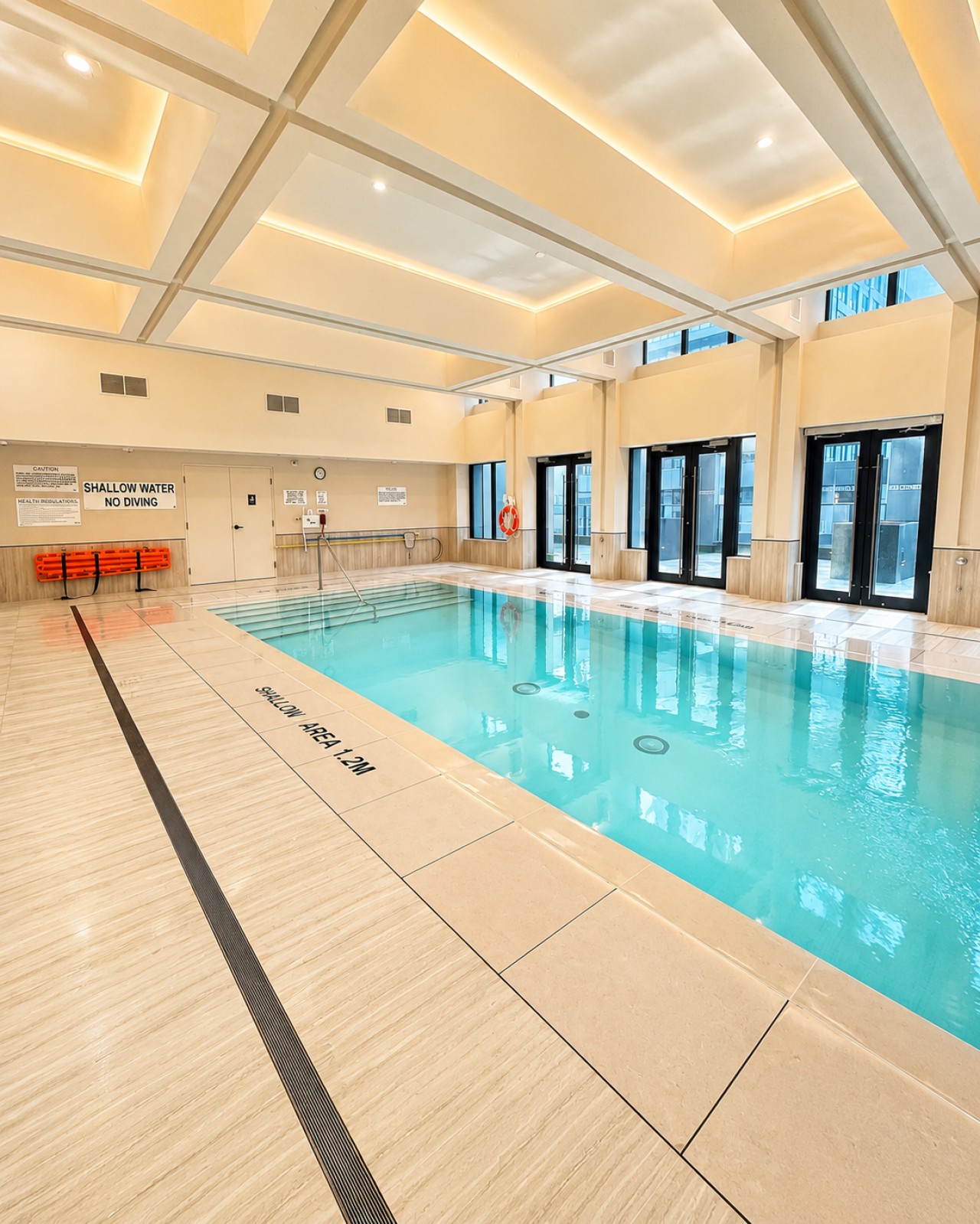 Luxury Skyline Condo | Pool • Gym • Steps to SQ1 — furnished suite photo 55 in Mississauga