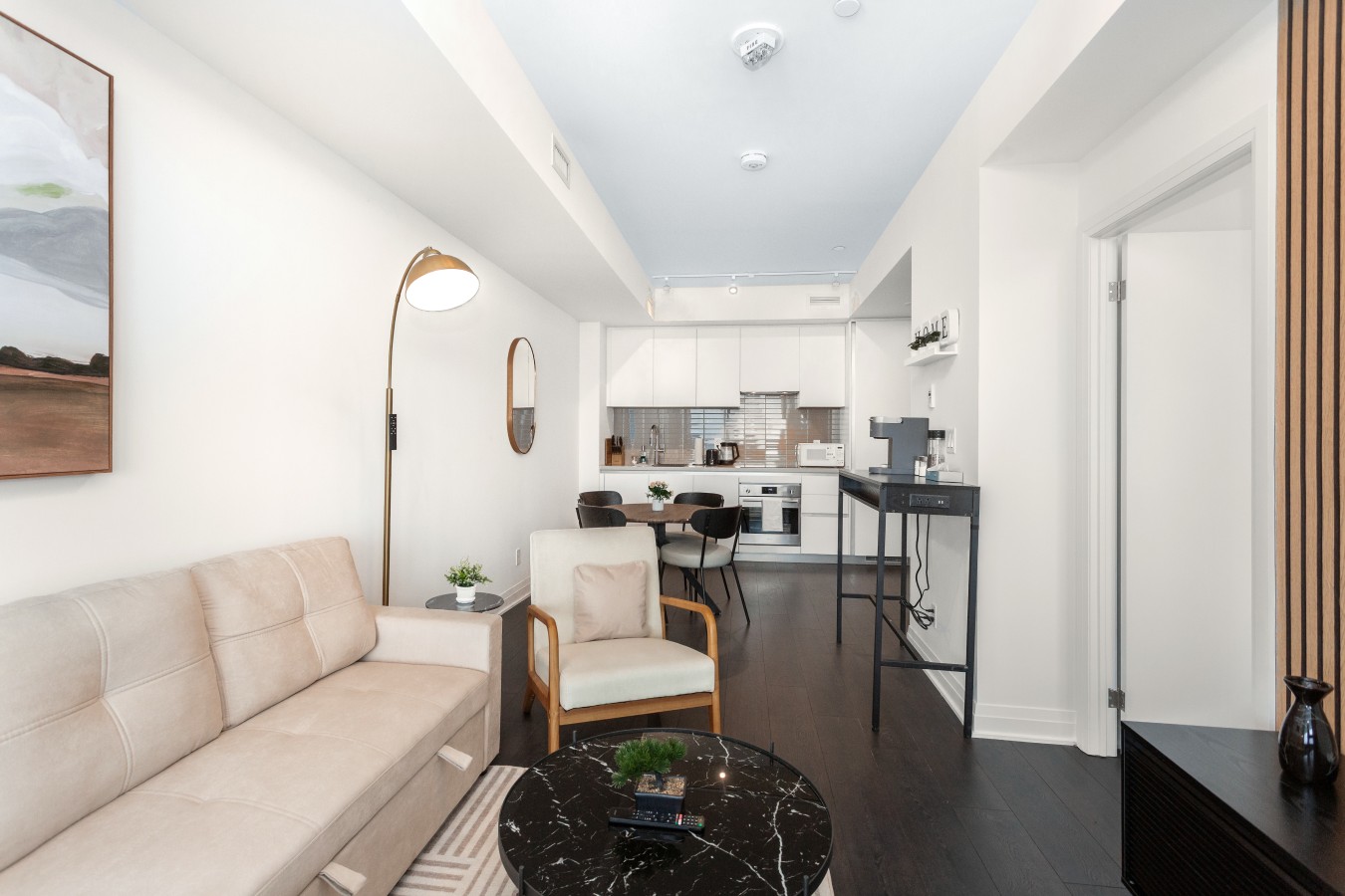Luxury Skyline Condo | Pool • Gym • Steps to SQ1 — furnished suite photo 36 in Mississauga