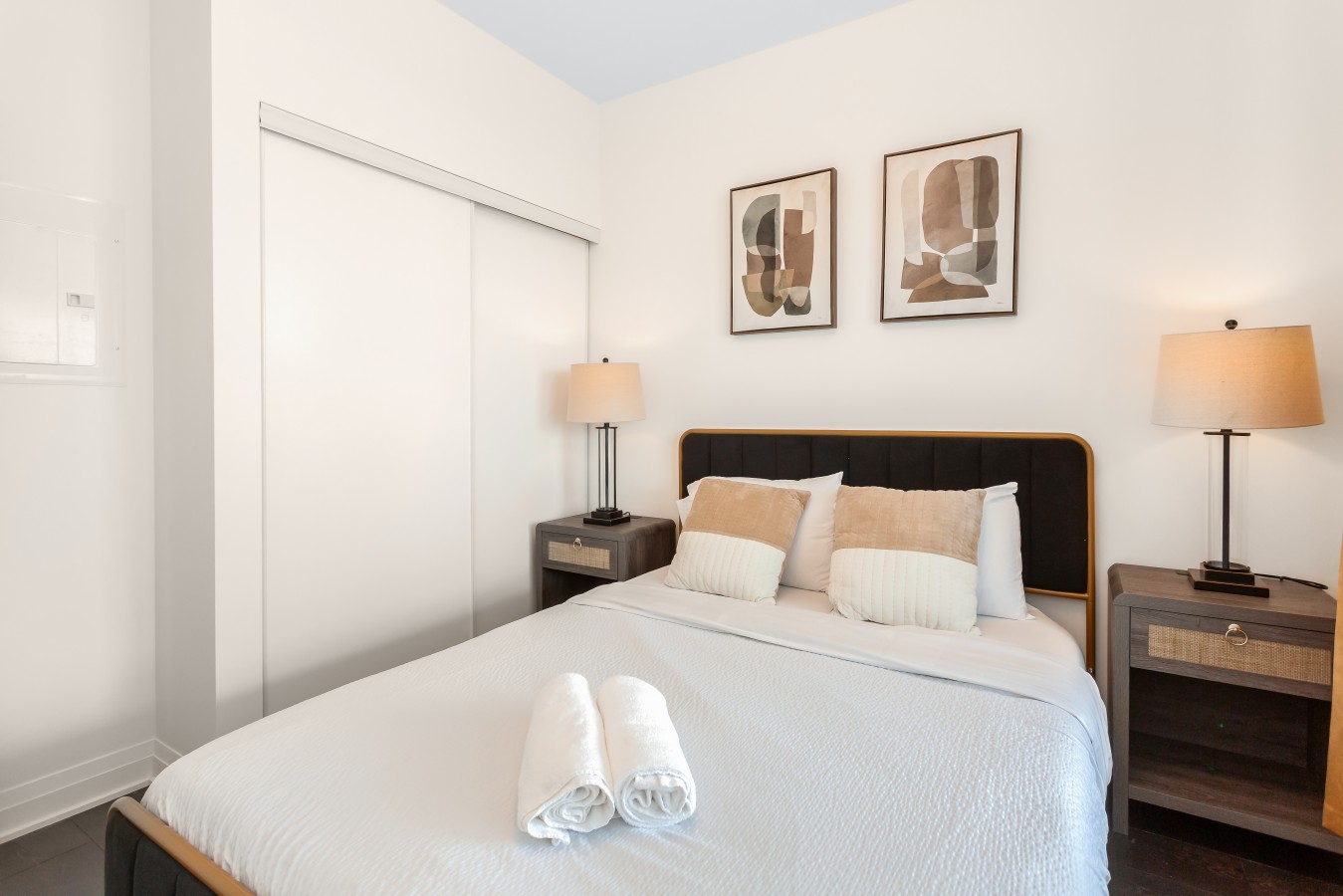 Luxury Skyline Condo | Pool • Gym • Steps to SQ1 — furnished suite photo 24 in Mississauga