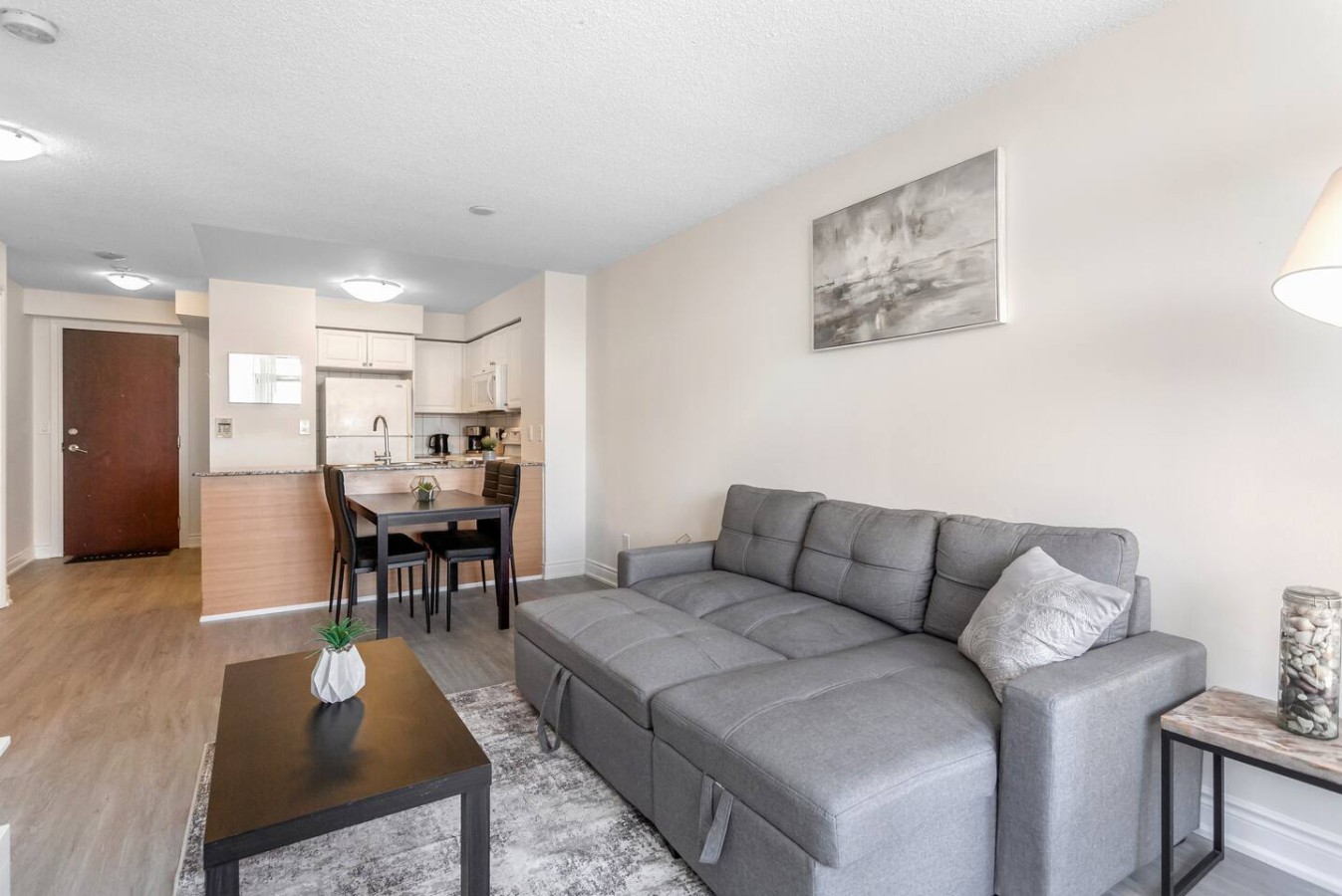 Stylish 2BR Retreat Steps to SQ1 | Prime Location — furnished suite photo 50 in Mississauga