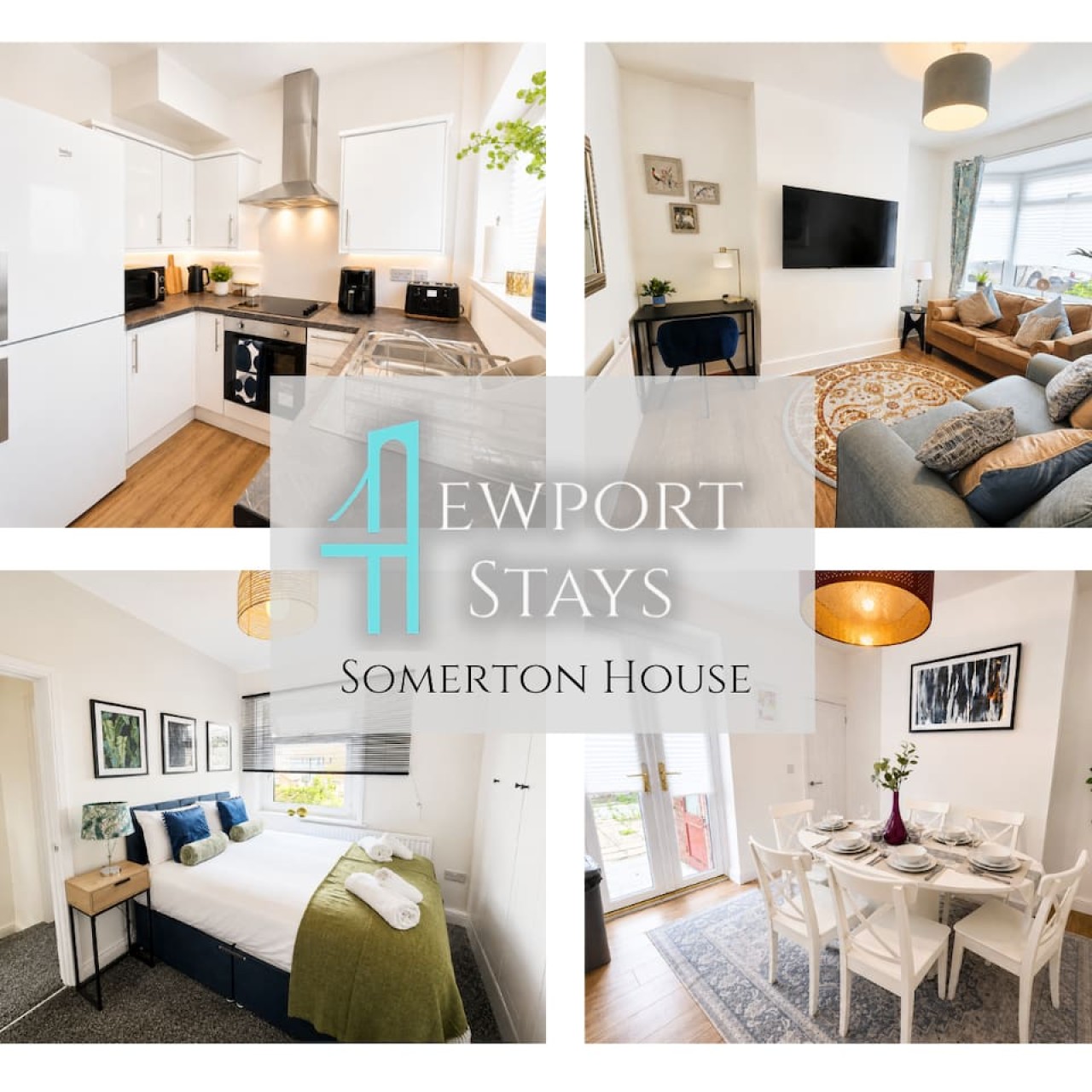 Somerton House*Sleeps 5*Contractors*Groups serviced apartment - UK - VivreStays