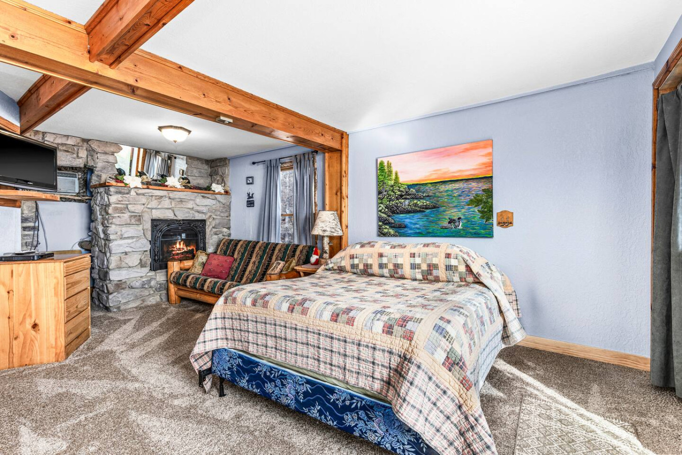 View of room from kitchen area