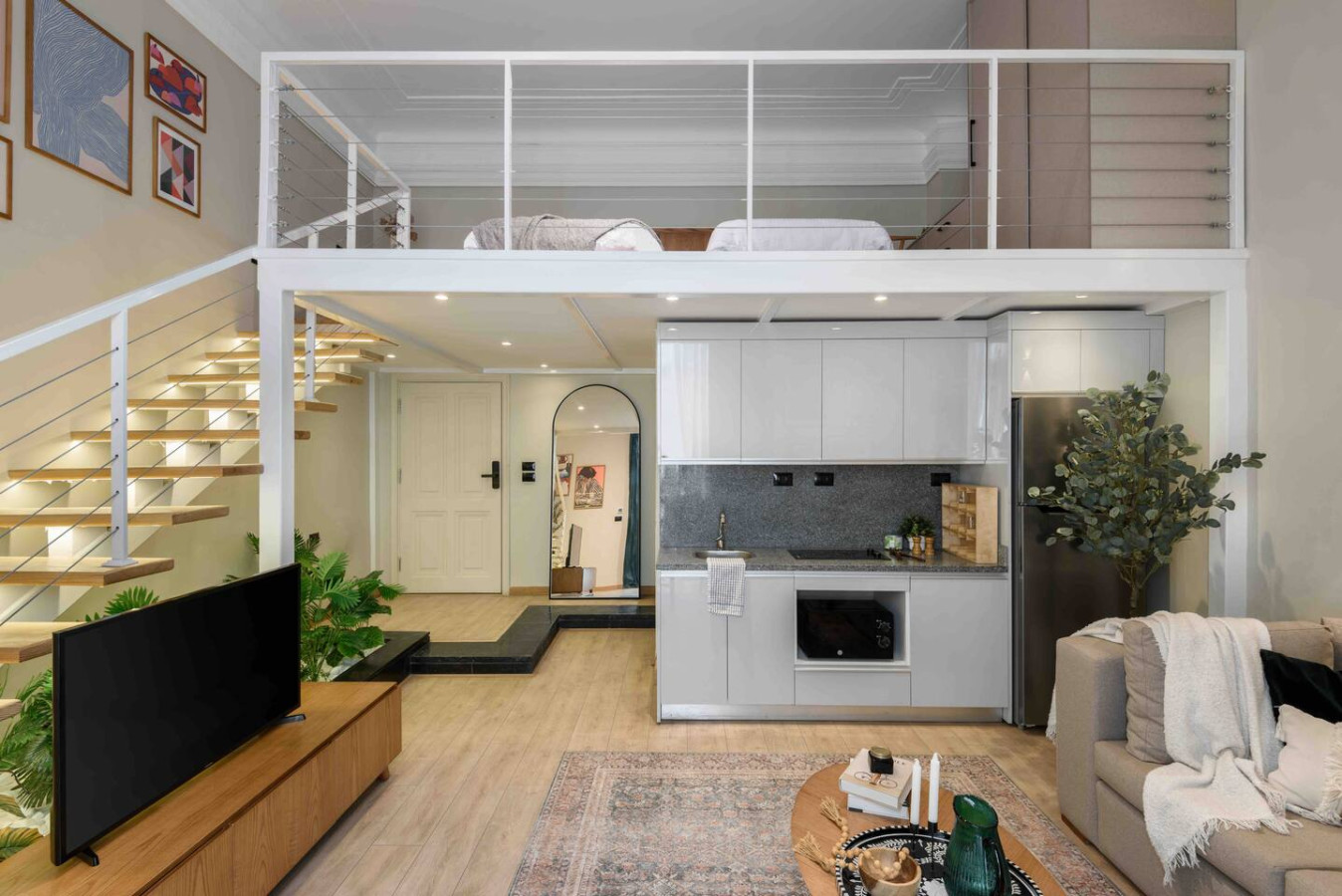 Historic Cairo Downtown Loft in Cairo - bedroom view 2