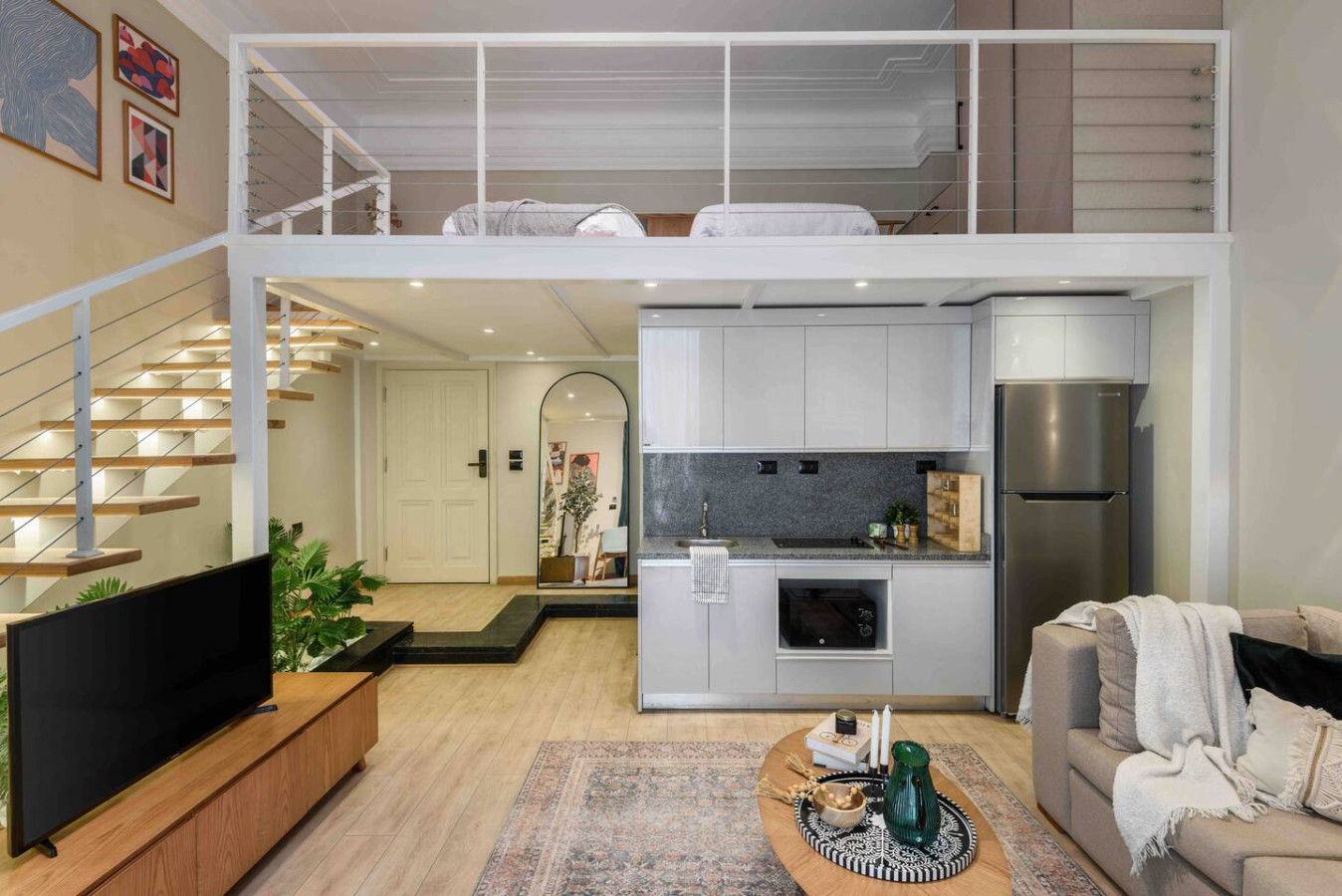 Historic Cairo Downtown Loft in Cairo - kitchen view 3