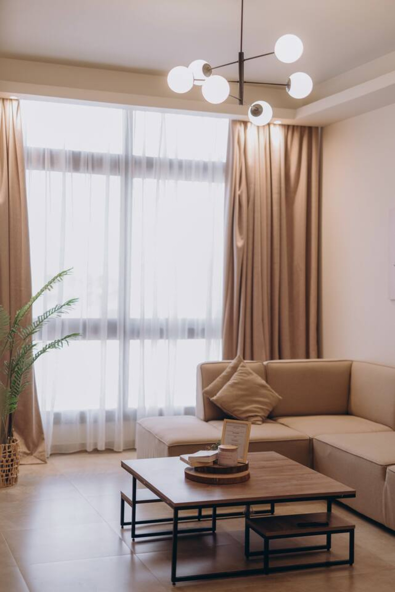 Cozy 2-bdr Apt In New Cairo in Nasr City - interior view view 4