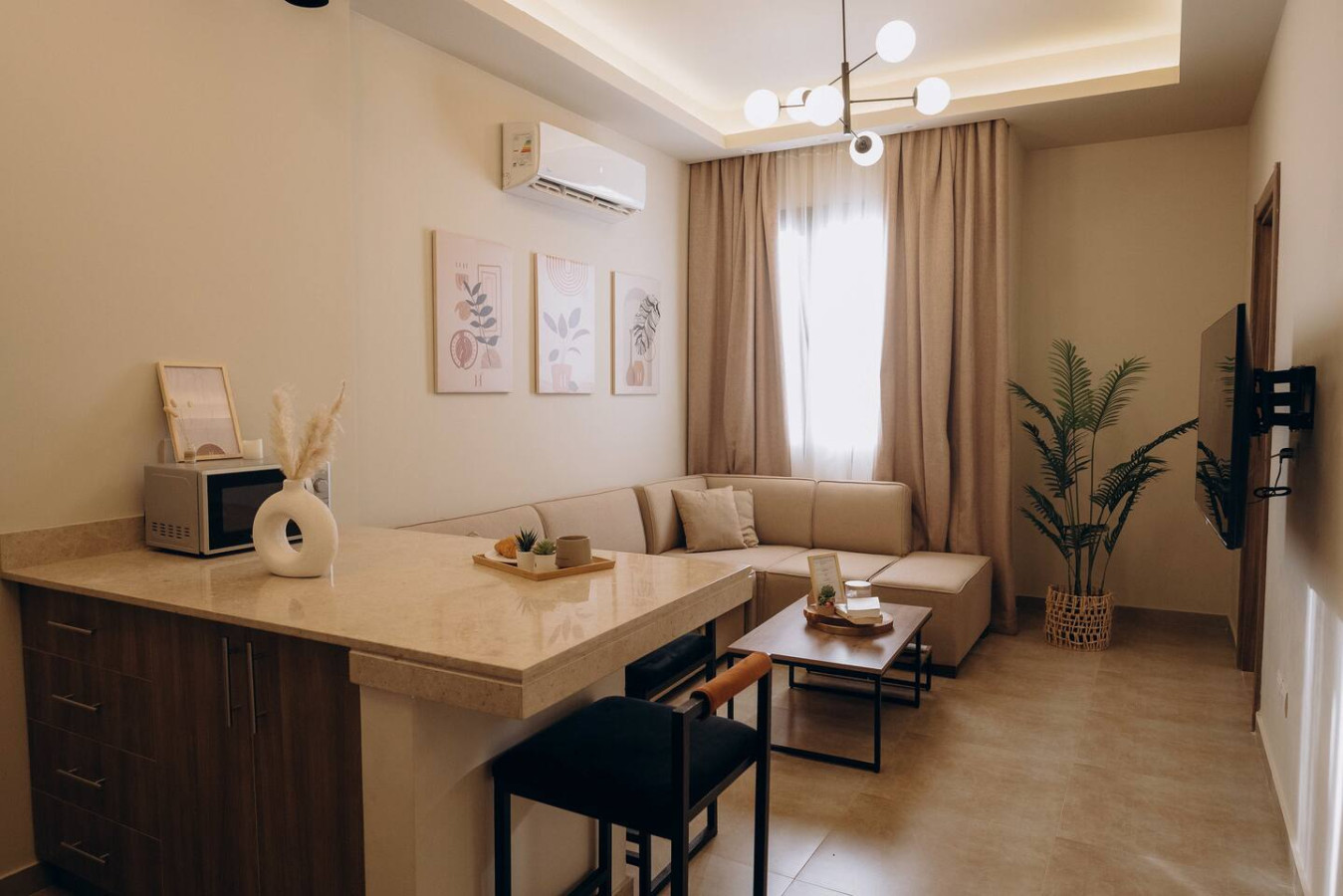 City Lights 2br – New Cairo in Nasr City - kitchen view 3