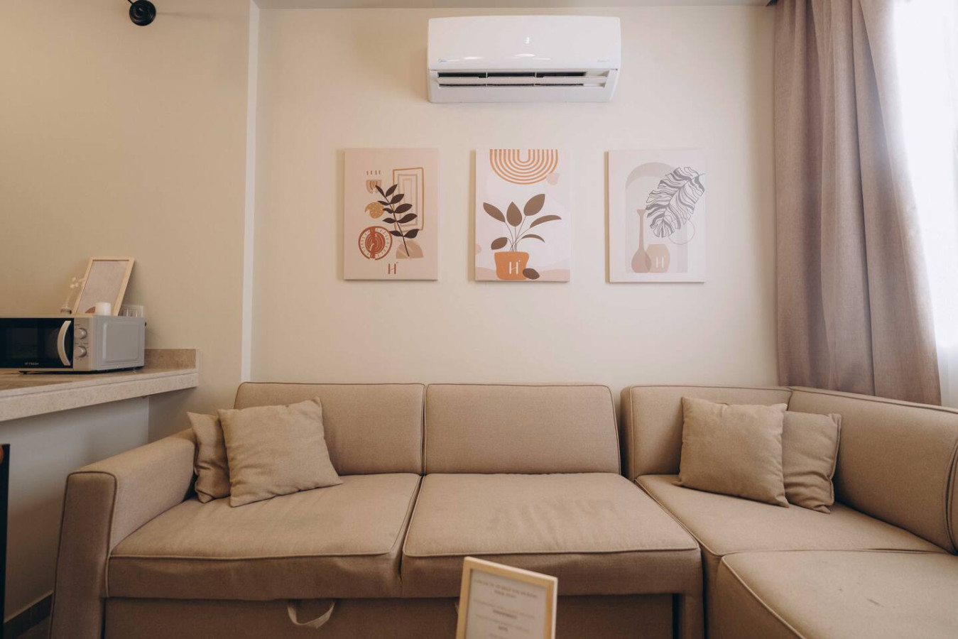 Skyline View 2br Apartment – New Cairo in Nasr City - interior view view 5