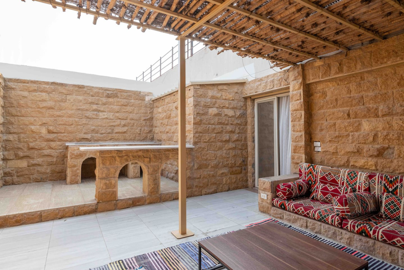 3-spacious Bedrooms With Exotic Roof In Nasr City in Cairo - bedroom view 2