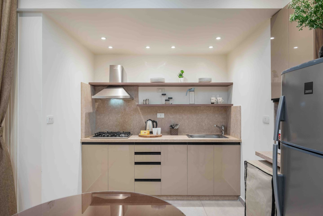 3-spacious Bedrooms With Exotic Roof In Nasr City in Cairo - interior view view 4