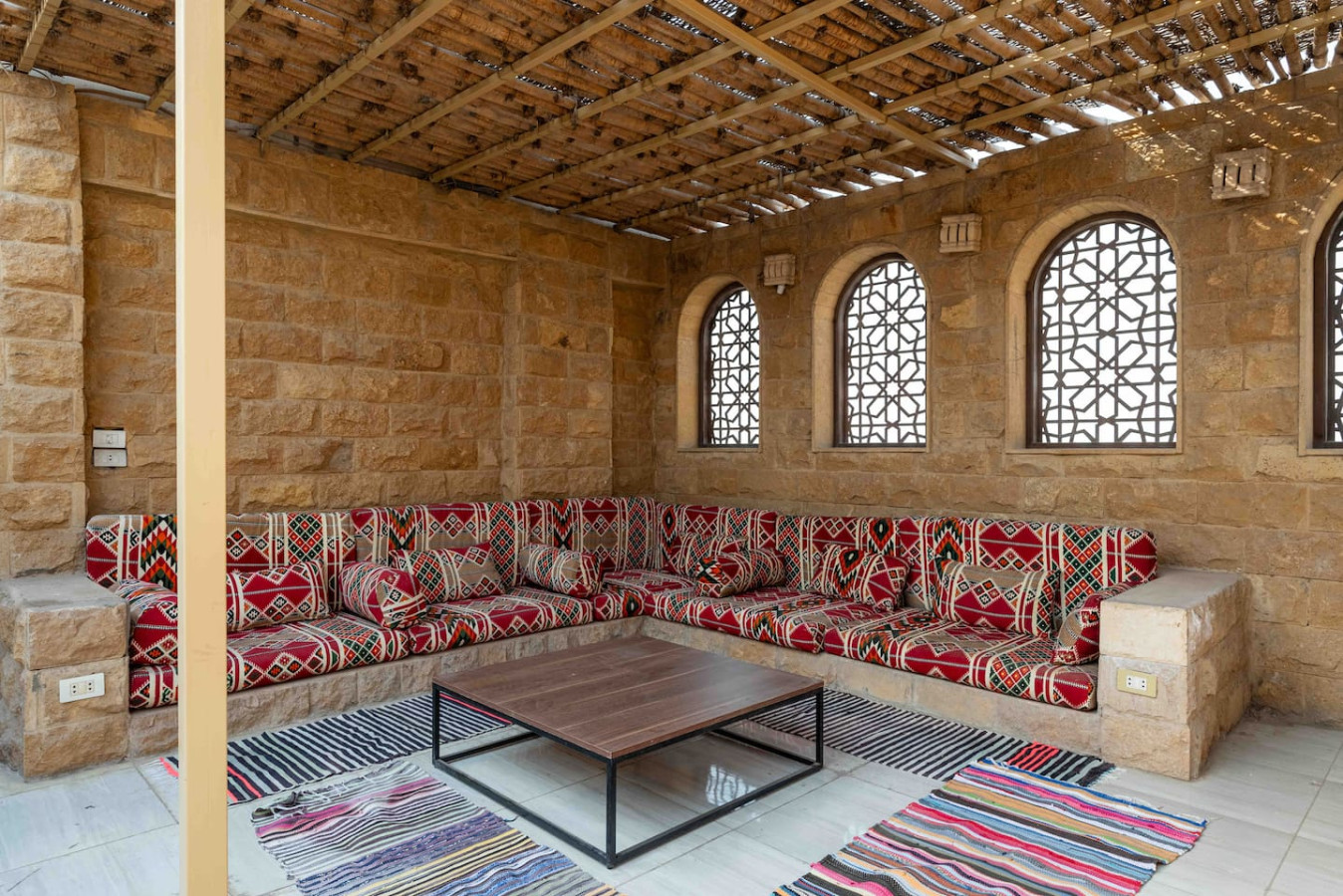 3-spacious Bedrooms With Exotic Roof In Nasr City in Cairo - kitchen view 3