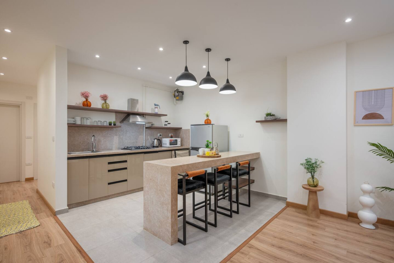 Stylish 2 Bedrooms Apt-nasr City in Cairo - kitchen view 3