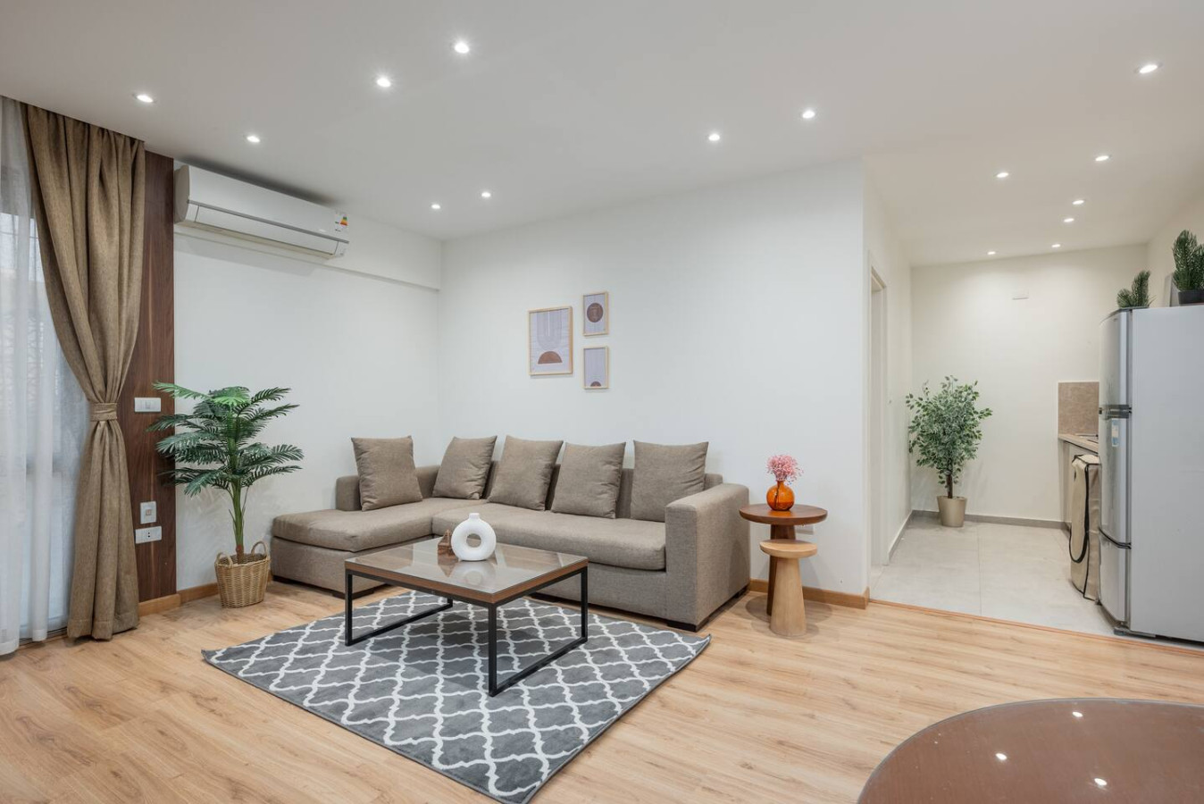 Cozy 2-bedrooms With A Rooftop in Cairo - kitchen view 3