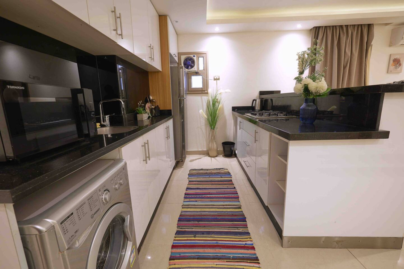 Modern 1-bedroom In Nasr City in Cairo - interior view view 4