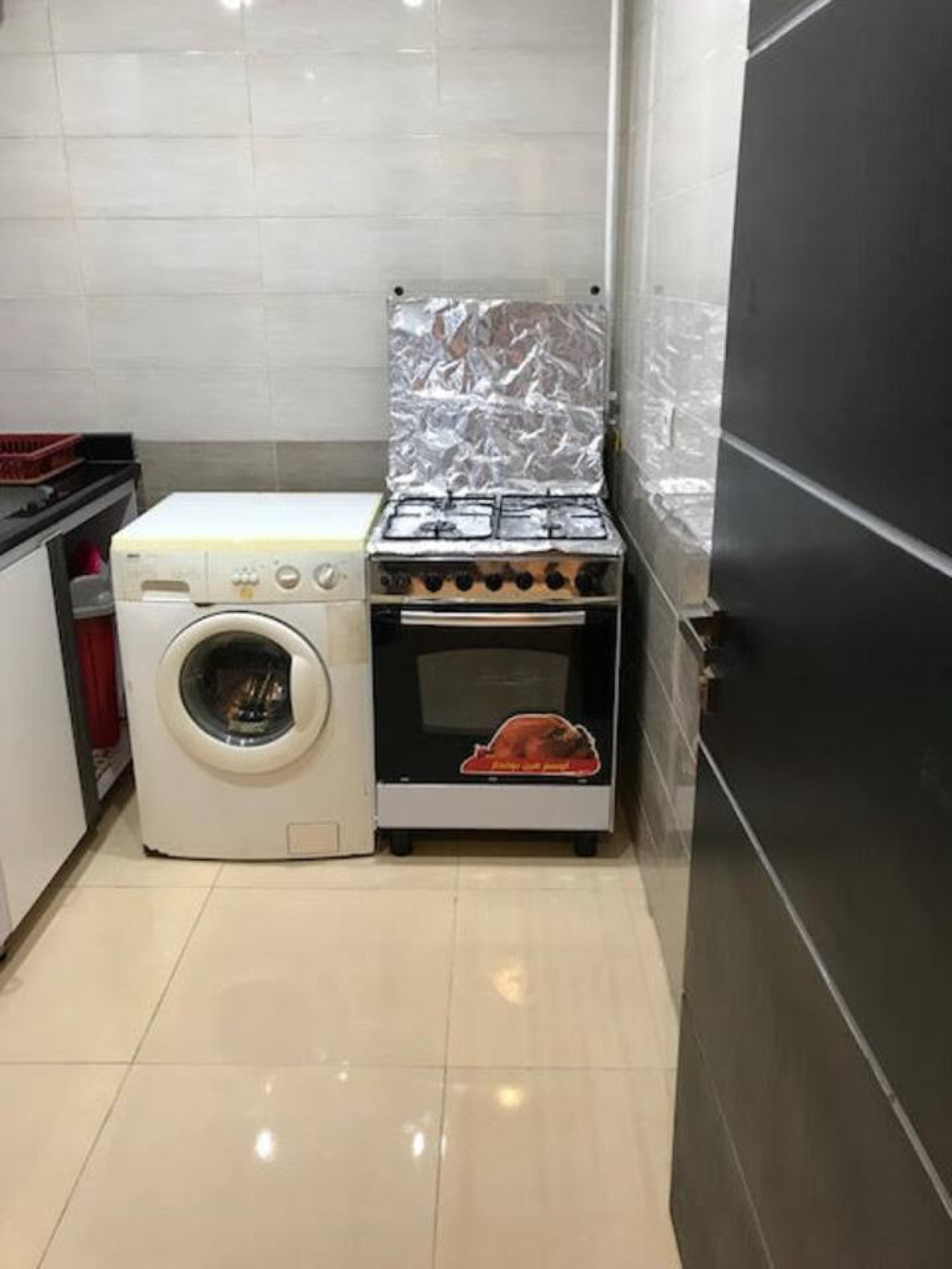 Brand New Studio In Nasr City in Cairo - bedroom view 2